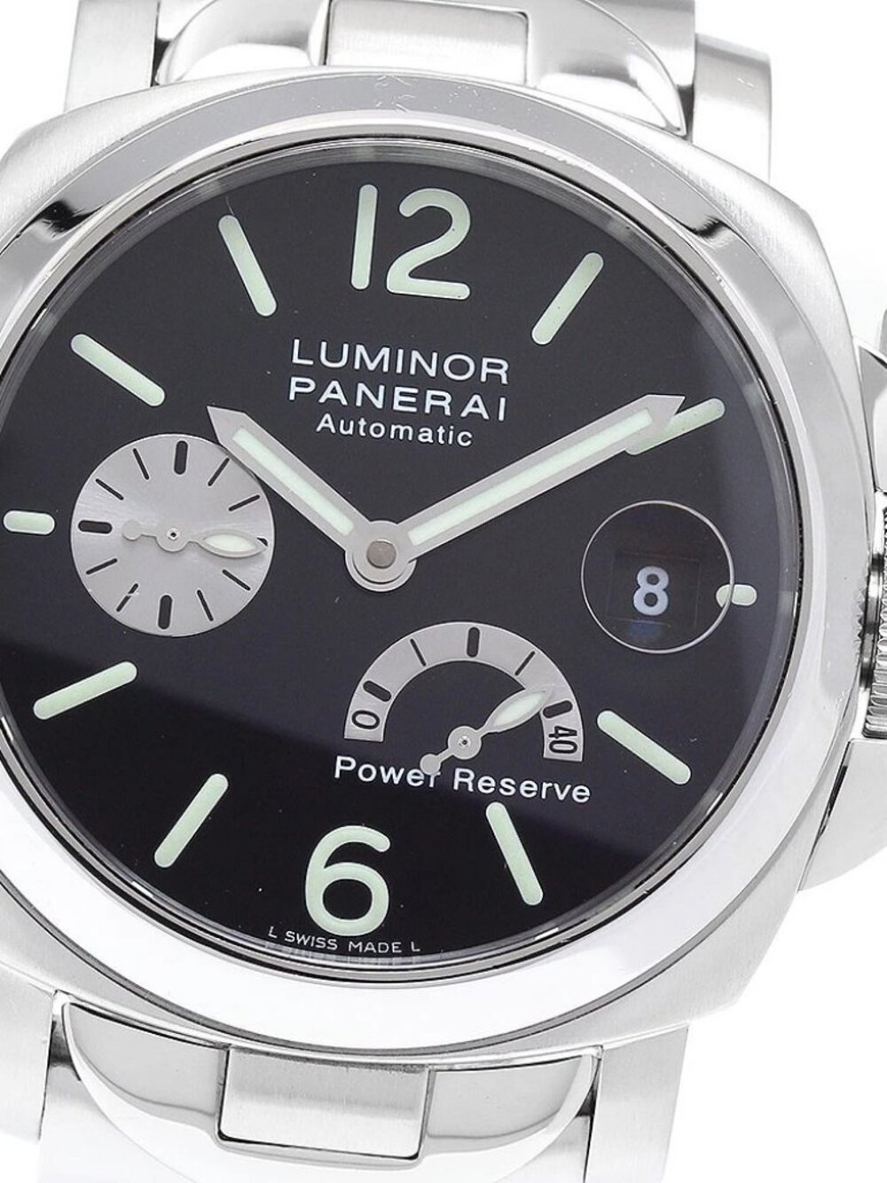PANERAI Luminor PAM00125 Date power reserve Automatic Men's Watch